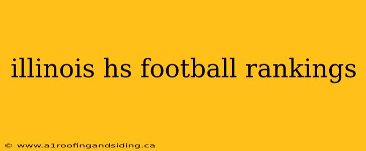 illinois hs football rankings
