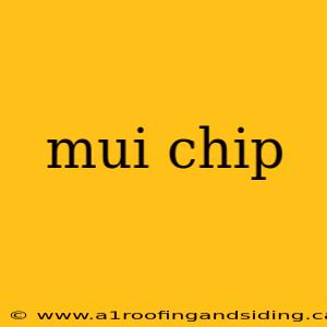 mui chip
